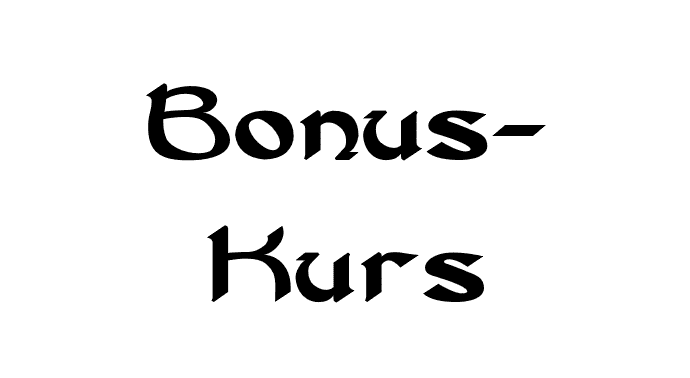 Bonus-Kurs